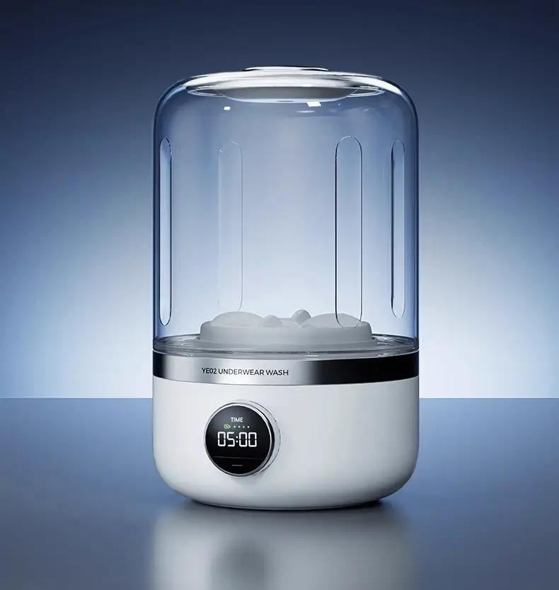 SimpClean YE02 Mini Lingerie Wash Machine - White 1 simpclean ye02 mini underwear wash machine